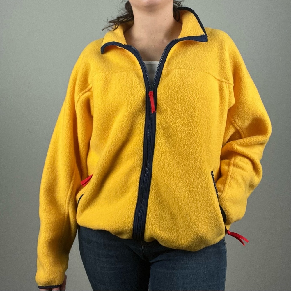 Early Winters Vintage Yellow Fleece